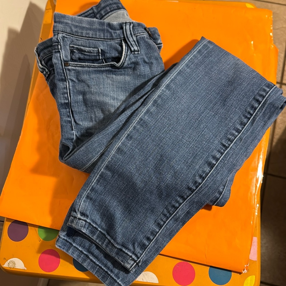 Skinny low rise jeans